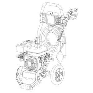 BRIGGS AND STRATTON 020829-00 Pressure Washer - Equipment Model Image